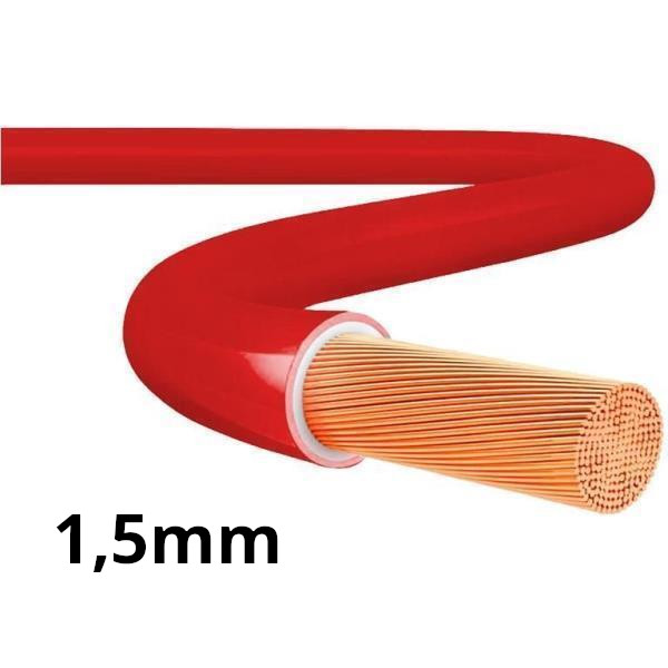 Produto FIO FLEX VERMELHO 1,5MM