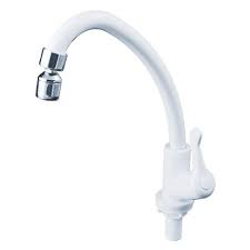 Produto TORNEIRA ABS BICA MOVEL MOVEL MESA BRANCA GIRATORIA ALAVANCA