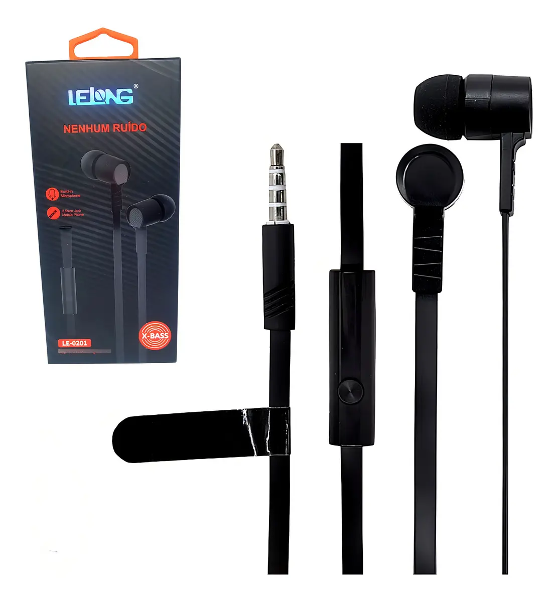 Produto Fone de Ouvido In Ear Gamer Lelong Le-0201 Preto TWS
