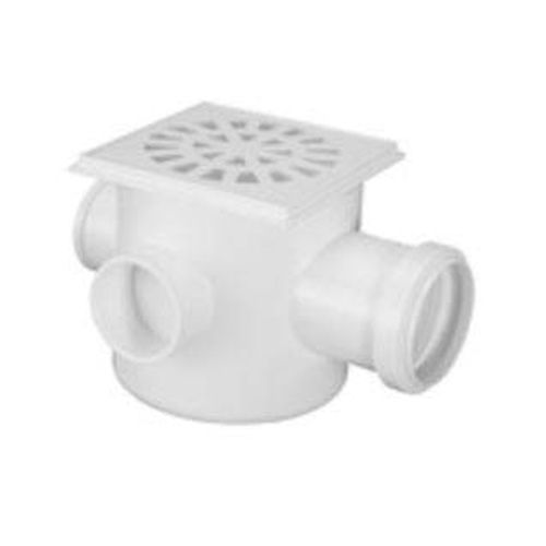 Produto CAIXA SIFONADA QUADRADA 100MM BRANCA