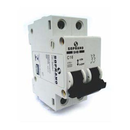 Produto DISJUNTOR DIN BRANCO BIPOLAR C 40A