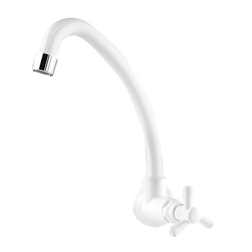Produto TORNEIRA COZINHA DE PAREDE PACIFIC BRANCA BLISTER